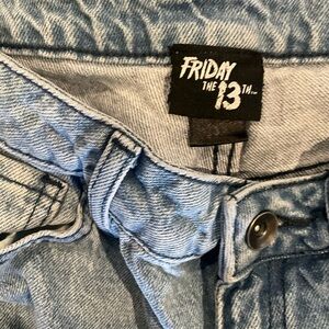 Blue Flare & Wide Leg Jeans with Label